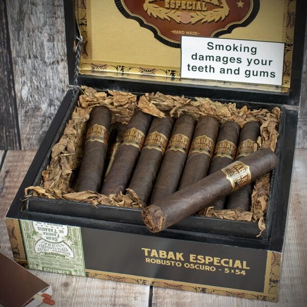 Drew Estate Tabak Especial Robusto Oscuro Cigars – Box of 24