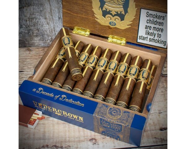 Drew Estate Undercrown 10 “All Dekk’d Out” Robusto – Box of 20 Cigars