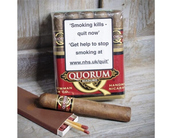 Quorum Robusto Maduro Cigars – Pack of 10