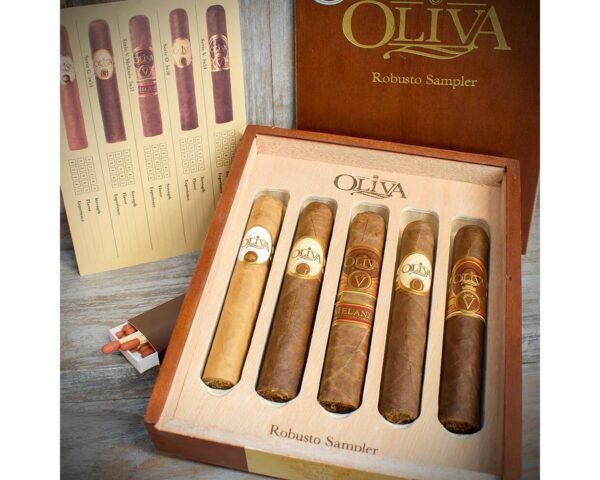 Oliva Robusto 5 Handmade Cigars – Luxury Sample Box