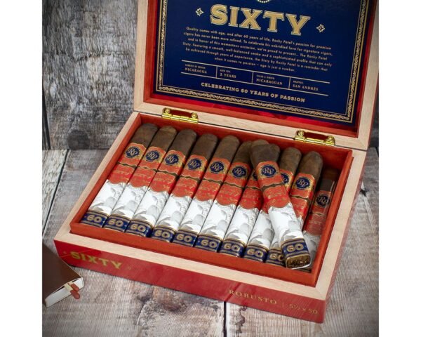 Rocky Patel Sixty Robusto – Box of 20 Cigars