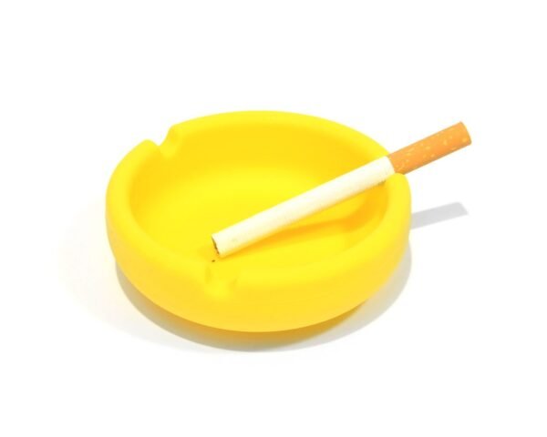 Silicone Cigarette Ashtray | Yellow