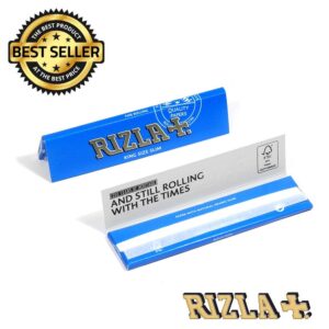Rizla King Size Blue Slim Rolling Papers | Bundle of 2