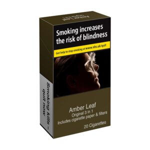 Amber Leaf Original Hand Rolling Tobacco – 3 in 1 box 30g