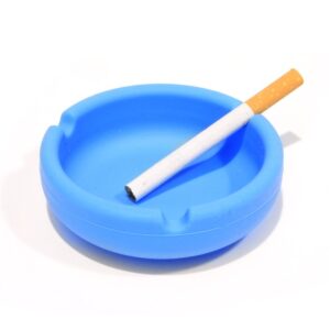 Silicone Cigarette Ashtray | Blue